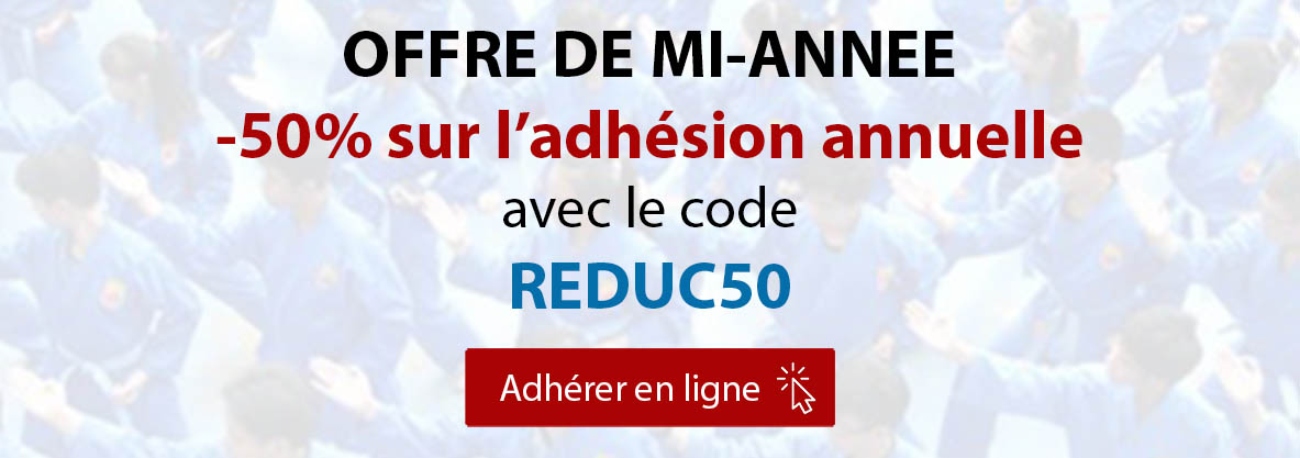 50% de réduction sur votre première de Vovinam Viet Vo Dao à Rosny sous Bois